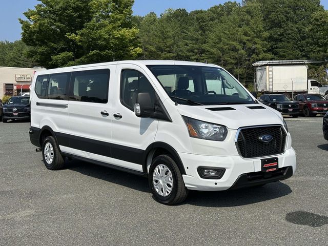Oxford White 2024 Ford Transit Passenger Van Rear-Wheel Drive