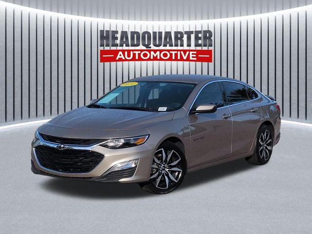 Mineral Gray Metallic 2024 Chevrolet Malibu RS FWD Sedan Front-Wheel Drive Continuously Variable Transmission