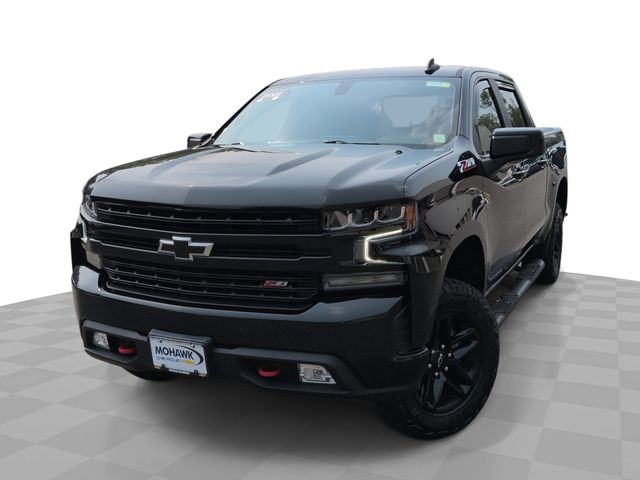 Black 2021 Chevrolet Silverado 1500 Pickup Truck Four-Wheel Drive Automatic