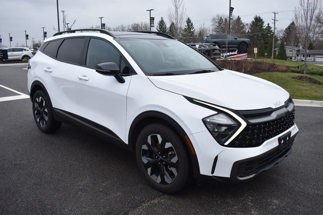 Glacial White Pearl 2023 Kia Sportage X-Line AWD SUV / Crossover All-Wheel Drive 8-Speed Automatic
