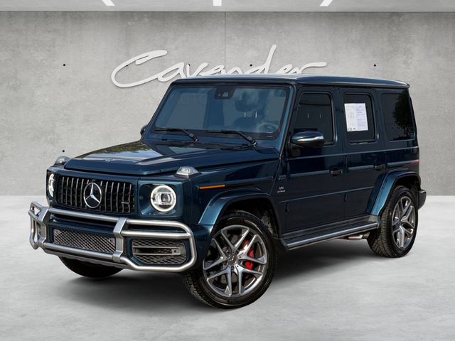 designo Manufaktur Sea Blue Met 2019 Mercedes-Benz G-Class AMG G 63 4MATIC SUV / Crossover All-Wheel Drive 9-Speed Automatic