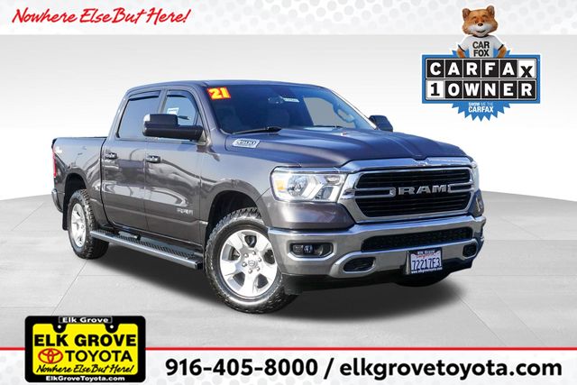 used 2021 Ram 1500 car, priced at $34,000