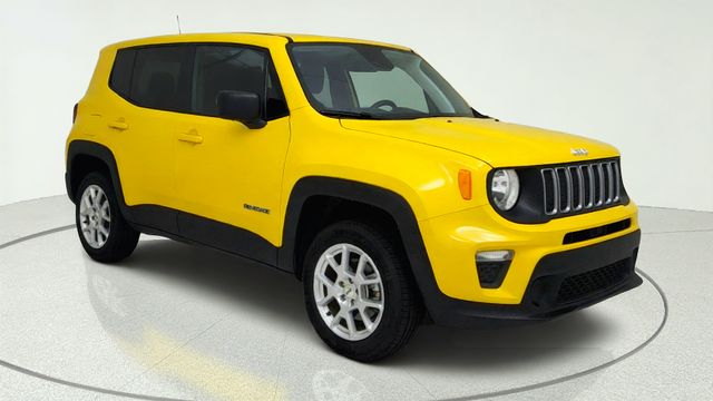 2023 Jeep Renegade Latitude Yellow at Texan Dodge Chrysler Jeep Ram