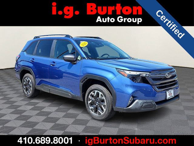 Blue Pearl 2026 Subaru Forester Crossover AWD SUV / Crossover All-Wheel Drive Continuously Variable Transmission