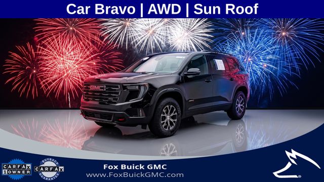 Black (Ebony Twilight Metallic) 2025 GMC Acadia SUV / Crossover Four-Wheel Drive 8-Speed Automatic