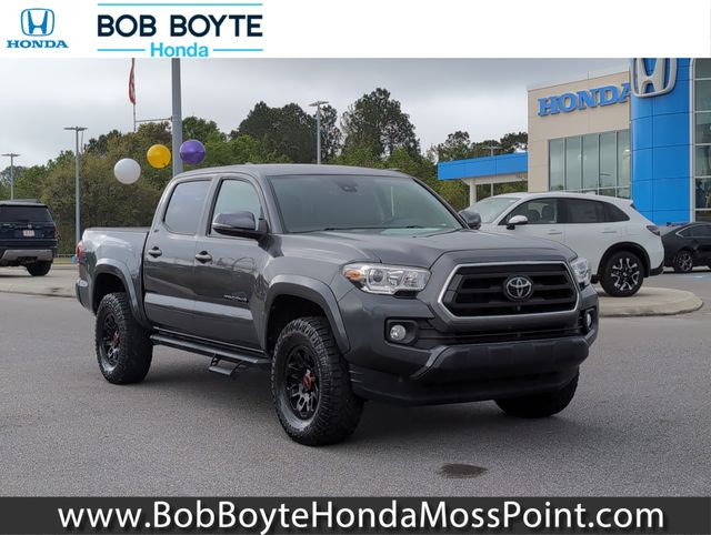 Gray 2022 Toyota Tacoma TRD Off Road Double Cab RWD Pickup Truck 4X2 6-Speed Automatic