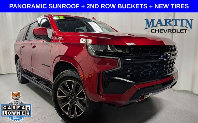 Radiant Red Tintcoat 2023 Chevrolet Suburban SUV / Crossover Four-Wheel Drive 