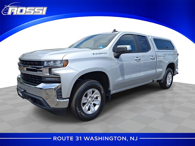 Silver Ice Metallic 2020 Chevrolet Silverado 1500 LT Double Cab 4WD Pickup Truck Four-Wheel Drive 8-Speed Automatic
