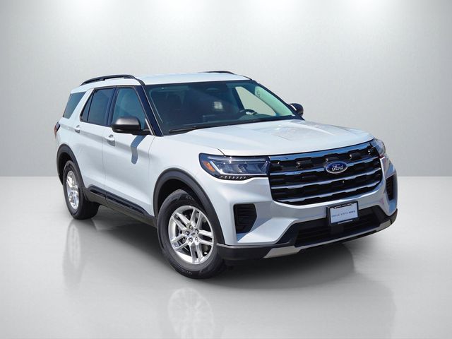 White Metallic 2026 Ford Explorer SUV / Crossover Rear-Wheel Drive Automatic