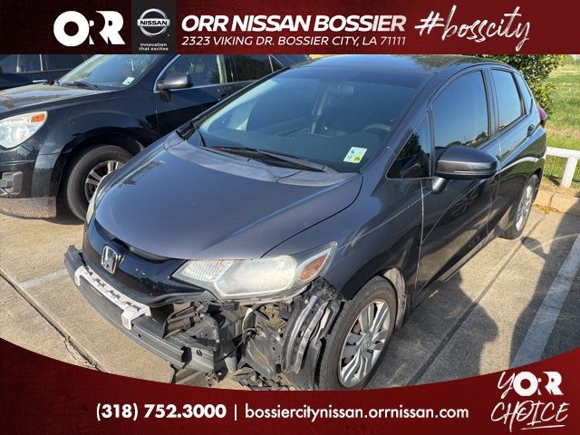 Gray 2017 Honda Fit LX Hatchback Front-Wheel Drive Continuously Variable Transmission