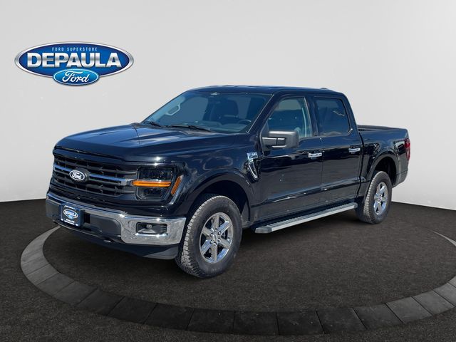 Black Metallic 2025 Ford F-150 Pickup Truck Four-Wheel Drive Automatic