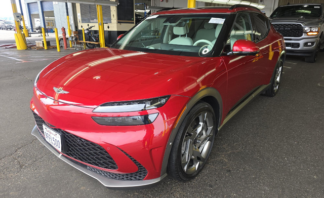 Red 2023 Genesis GV60 Performance AWD SUV / Crossover All-Wheel Drive 1-Speed Automatic