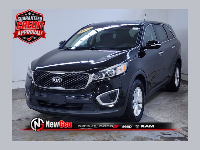 Ebony Black 2018 Kia Sorento SUV / Crossover Front-Wheel Drive 6-Speed Automatic