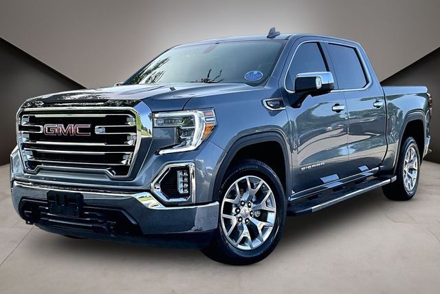 Gray (Satin Steel Metallic) 2021 GMC Sierra 1500 Pickup Truck 4X2 8-Speed Automatic
