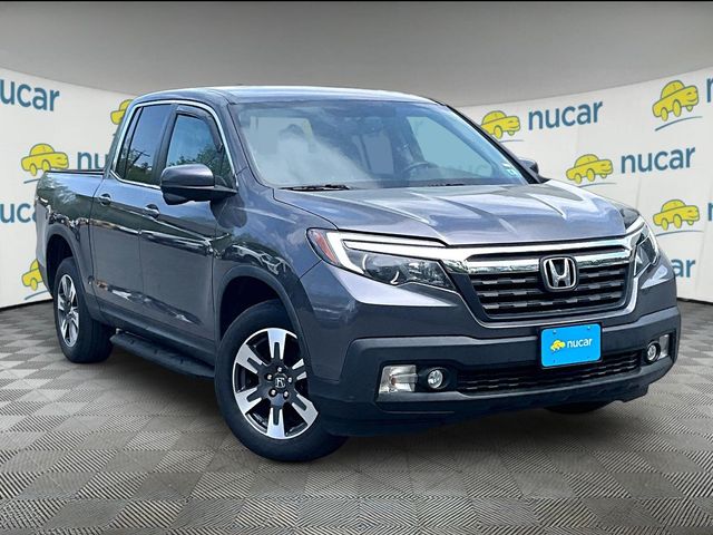 Black 2018 Honda Ridgeline RTL-T AWD Pickup Truck All-Wheel Drive 6-Speed Automatic