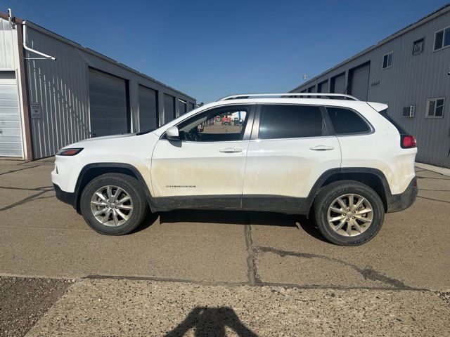 2016 Bright White Clearcoat Jeep Cherokee Limited 4X4 SUV