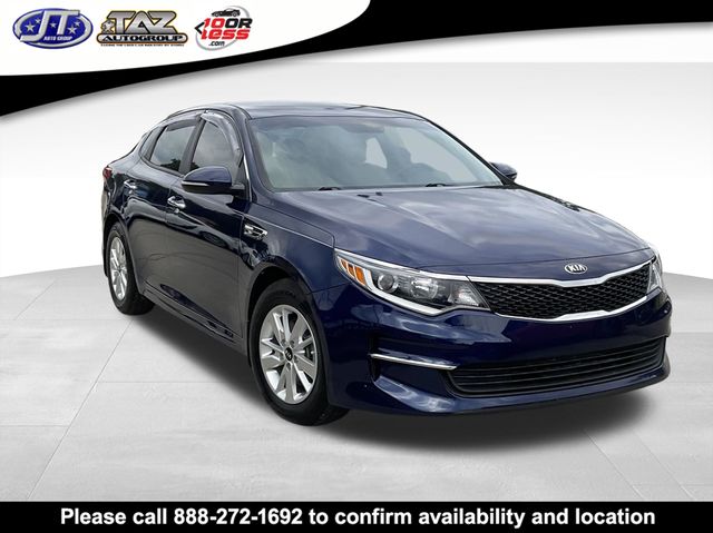 Horizon Blue 2017 Kia Optima LX Sedan Front-Wheel Drive 6-Speed Automatic