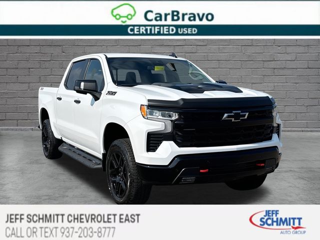 Summit White 2025 Chevrolet Silverado 1500 Pickup Truck Four-Wheel Drive Automatic