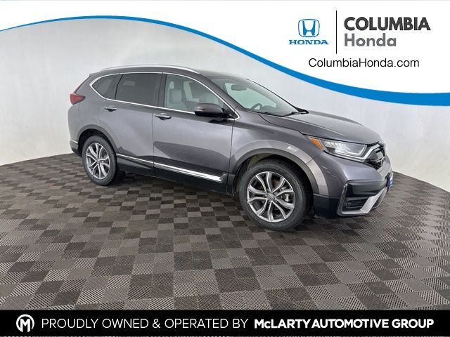 Gray (Modern Steel Metallic) 2022 Honda CR-V Touring AWD SUV / Crossover All-Wheel Drive Continuously Variable Transmission