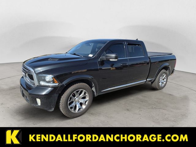 Brilliant Black Crystal Pearlcoat 2018 RAM 1500 Pickup Truck Four-Wheel Drive 8-Speed Automatic