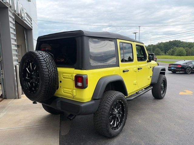 2023 Jeep Wrangler Sport S Yellow at Luther Ford