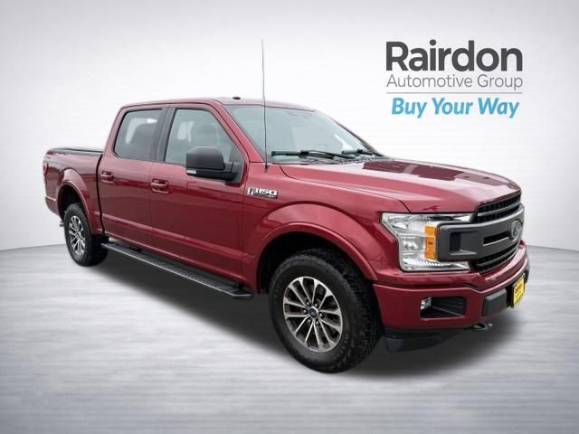 Ruby Red Metallic 2018 Ford F-150 Pickup Truck Four-Wheel Drive Automatic