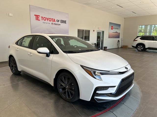 Ice 2026 Toyota Corolla XSE FWD Sedan Front-Wheel Drive Continuously Variable Transmission