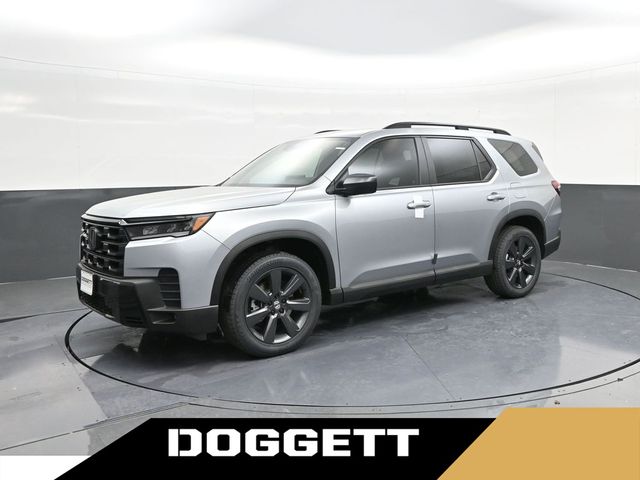 Solar Silver Metallic 2026 Honda Pilot SUV / Crossover Front-Wheel Drive Automatic