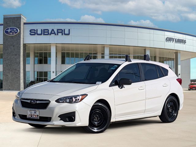 Crystal White Pearl 2019 Subaru Impreza Hatchback All-Wheel Drive Continuously Variable Transmission
