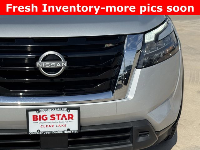 2025 Nissan Pathfinder SV Silver at Texan Dodge Chrysler Jeep Ram