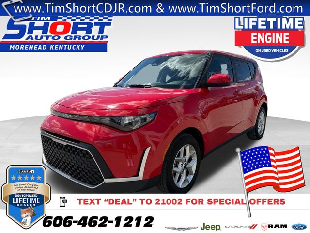 Inferno Red 2025 Kia Soul SUV / Crossover Front-Wheel Drive Continuously Variable Transmission