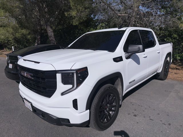 Summit White 2024 GMC Sierra 1500 Elevation Crew Cab 4WD Pickup Truck Four-Wheel Drive Automatic