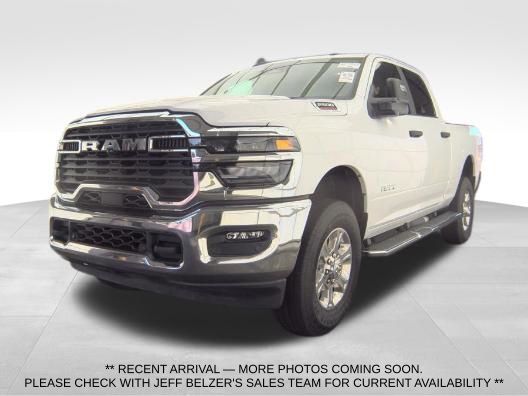 Bright White Clearcoat 2026 RAM 2500 Big Horn Crew Cab 4WD Pickup Truck Four-Wheel Drive 8-Speed Automatic