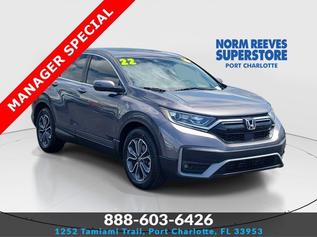 Gray 2022 Honda CR-V SUV / Crossover Front-Wheel Drive Continuously Variable Transmission
