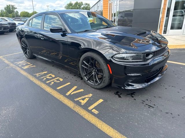 Used 2022 Pitch Black Clearcoat Dodge R/T Scat Pack image 2
