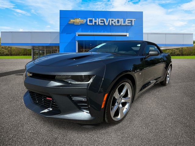 Nightfall Gray Metallic 2017 Chevrolet Camaro Convertible Rear-Wheel Drive 8-Speed Automatic