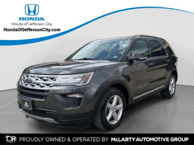 Gray (Magnetic Metallic) 2018 Ford Explorer XLT SUV / Crossover Front-Wheel Drive 6-Speed Automatic