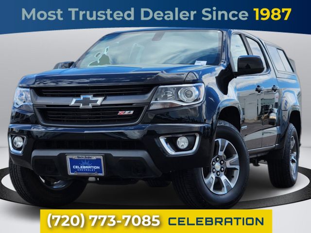 Black 2016 Chevrolet Colorado Pickup Truck Four-Wheel Drive 6-Speed Automatic