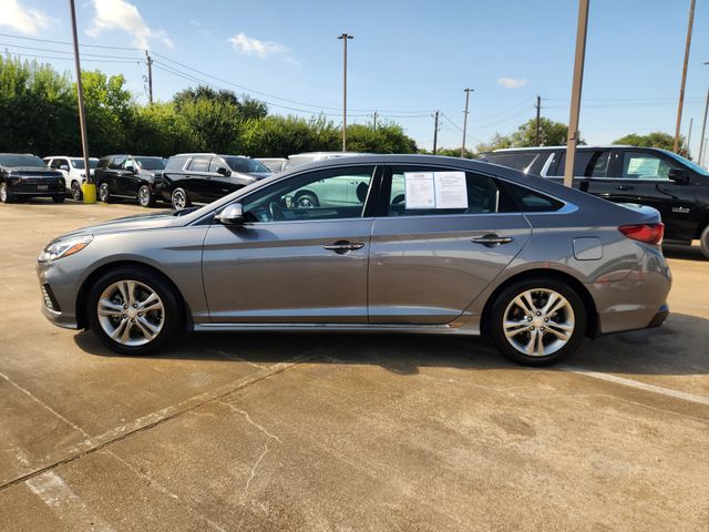 2019 Hyundai Sonata Sport Gray at Texan Dodge Chrysler Jeep Ram