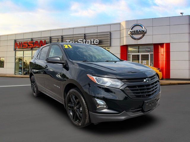 Mosaic Black Metallic 2021 Chevrolet Equinox SUV / Crossover Four-Wheel Drive 6-Speed Automatic Overdrive