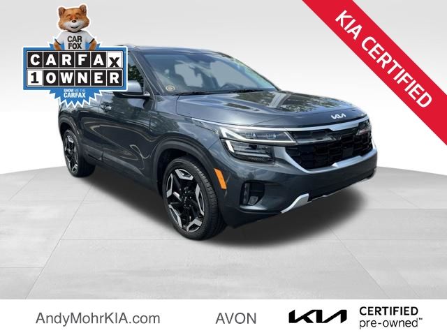 Gray 2024 Kia Seltos SUV / Crossover All-Wheel Drive 8-Speed Automatic