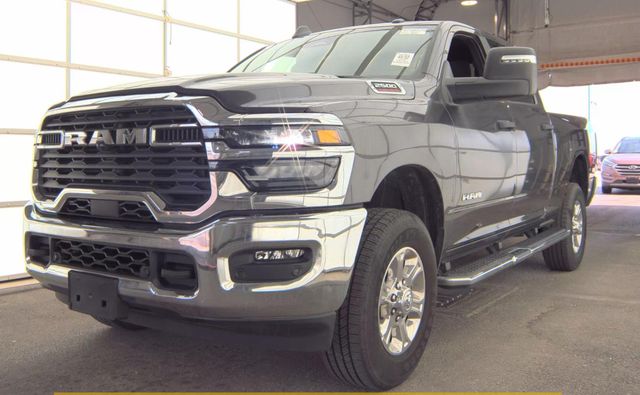 Gray (Granite Crystal Metallic Clearcoat) 2025 RAM 2500 Big Horn Crew Cab 4WD Pickup Truck Four-Wheel Drive 8-Speed Automatic