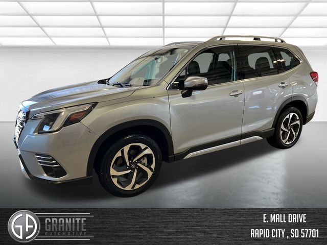 Ice Silver Metallic 2024 Subaru Forester Touring Crossover AWD SUV / Crossover All-Wheel Drive Continuously Variable Transmission