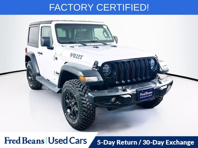 Bright White Clearcoat 2021 Jeep Wrangler SUV / Crossover Four-Wheel Drive 8-Speed Automatic