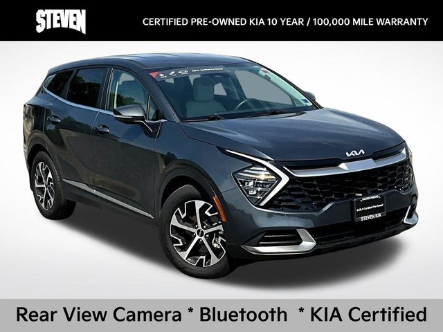 Gravity Gray 2025 Kia Sportage SUV / Crossover Front-Wheel Drive 8-Speed Automatic