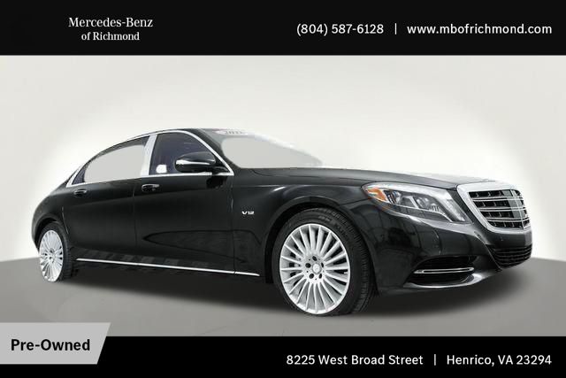 Obsidian Black Metallic 2016 Mercedes-Benz S-Class Sedan Rear-Wheel Drive 7-Speed Automatic