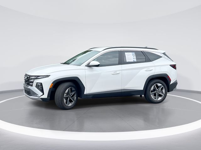 Serenity White Pearl 2025 Hyundai Tucson SEL FWD SUV / Crossover Front-Wheel Drive 8-Speed Automatic
