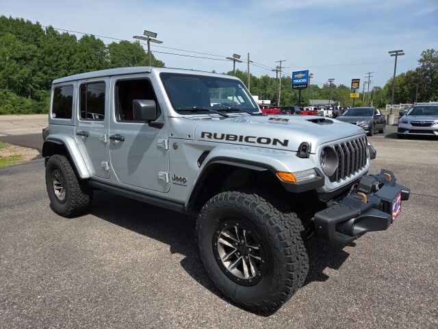 Silver Zynith Clearcoat 2024 Jeep Wrangler SUV / Crossover Four-Wheel Drive 8-Speed Automatic