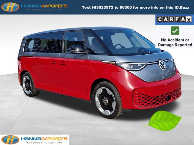 Metro Silver Metallic 2025 Volkswagen ID.Buzz Pro S Plus 4Motion Minivan All-Wheel Drive 1-Speed Dual Clutch