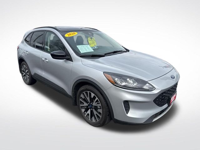 Ingot Silver 2020 Ford Escape Hybrid SUV / Crossover All-Wheel Drive Continuously Variable Transmission